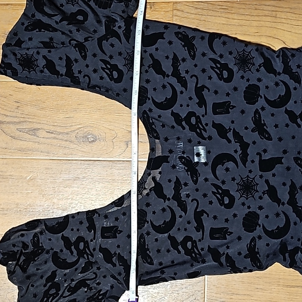 Collectif Spooky Mesh Dress - Picture 8 of 12
